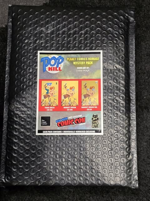 POP KILL NYCC 2025 DEALED MYSTERY PACK LUARA BRAGA