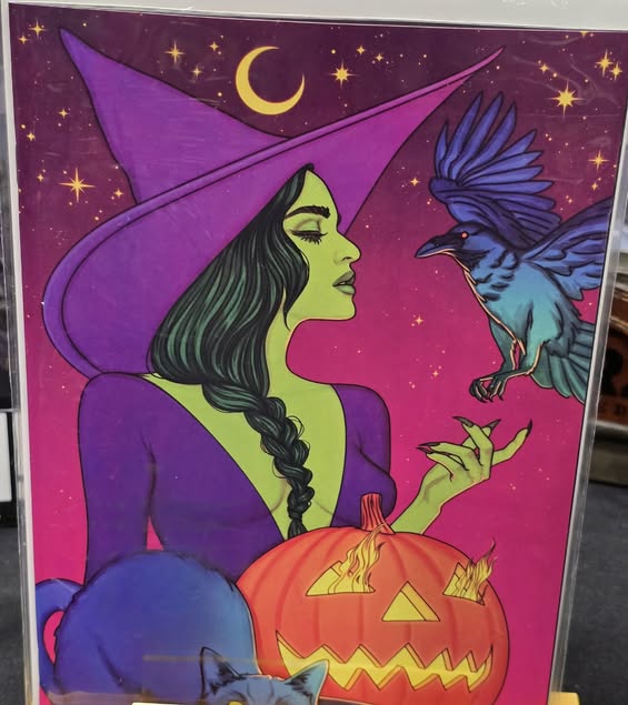 HELLO HALLOWEEN #1 JENNY FRISON GLOW IN THE DARK NYCC 2025 EXCLUSIVE LTD 500 COPIES