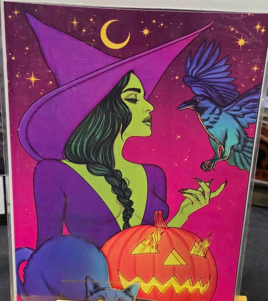 HELLO HALLOWEEN #1 JENNY FRISON GLOW IN THE DARK NYCC 2025