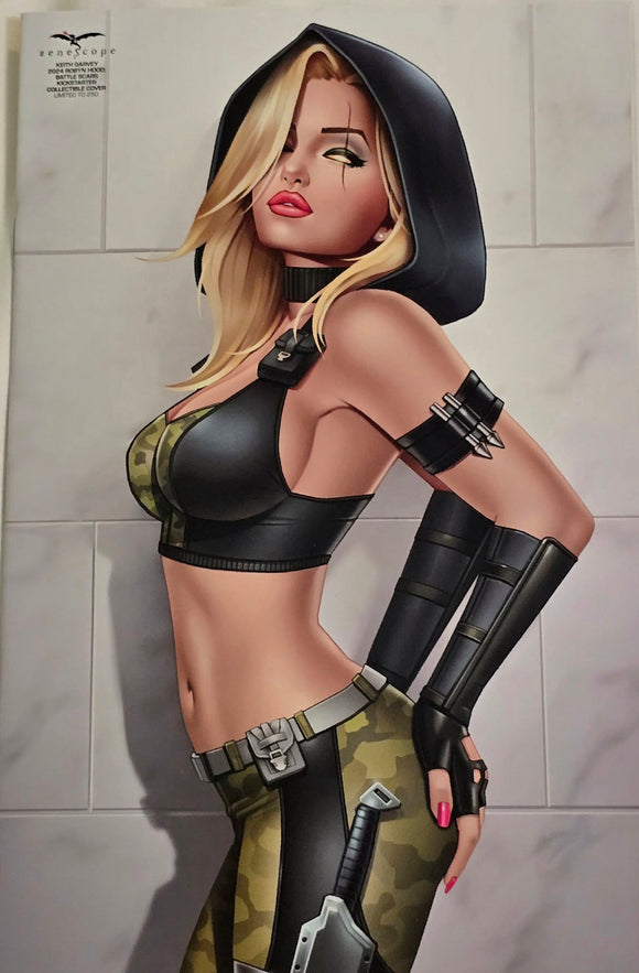 KEITH GARVEY 2024 ROBYN HOOD BATTLE SCARS KICKSTARTER COLLECTABLE COVER LTD 250