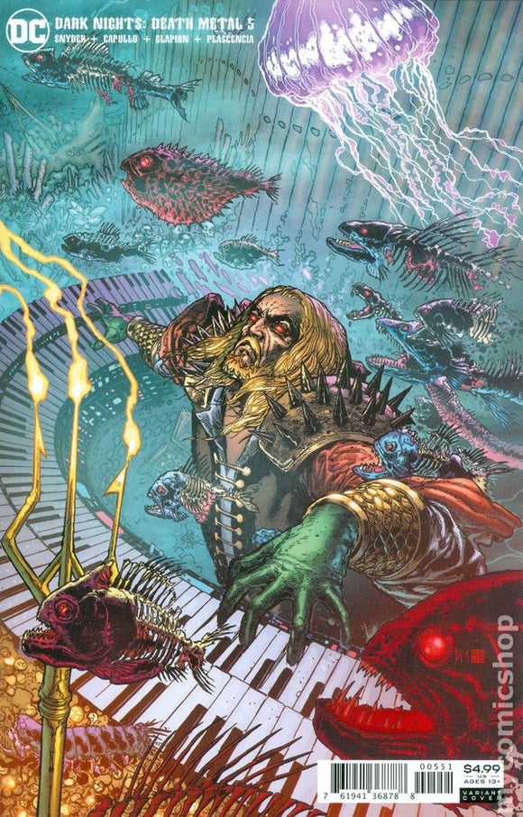 DARK NIGHTS DEATH METAL #5 RETAILER INCENTIVE 1:25  MAHNKE