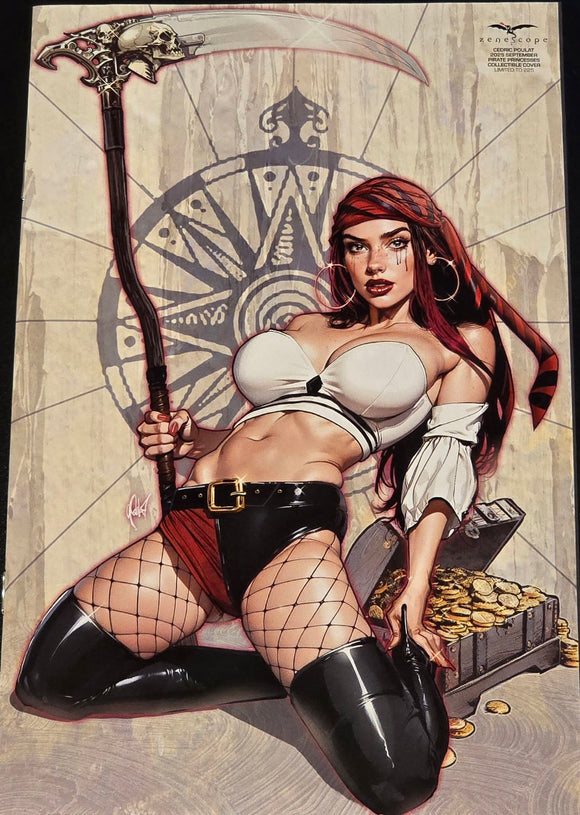 CEDRIC POULET SEPT 2025 PIRATE SERIES LTD 225 COPIES