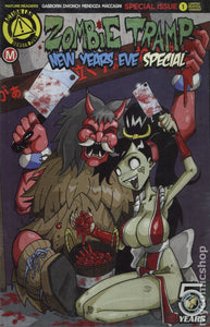 ZOMBIE TRAMP NEW YEARS EVE SPECIAL #1 AOD VARIANT DAN MENDOZA 2016