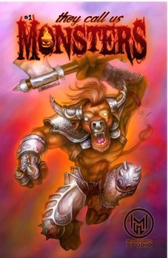 THEY CALL US MONSTERS WAR BEAST MONTE MOORE – Comic Connection