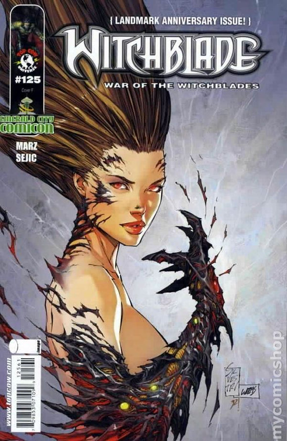 WITCHBLADE #125 ECCC COMIC CON EXCLUSIVE MARC SILVESTRI 1995