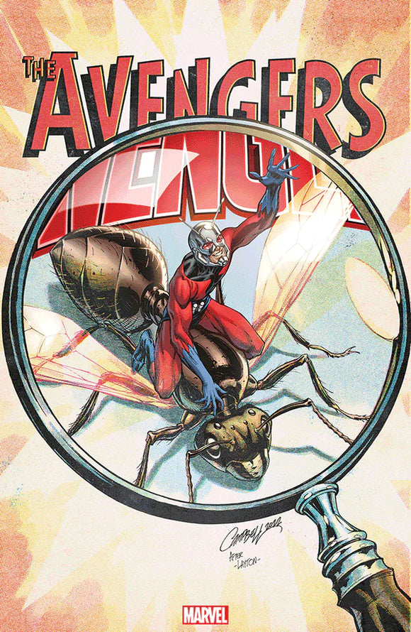 ALL OUT AVENGERS #1 ANT MAN SIGNED BY J SCOTT CAMPBELL