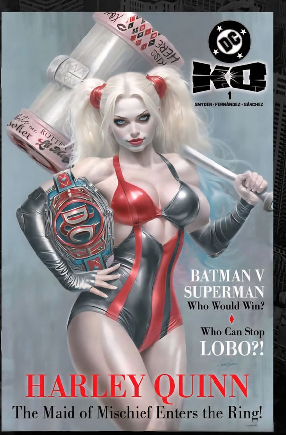 HARLEY QUINN KNOCK OUT #1 NATALI SANDERS NYCC 2025 EXCLUSIVE