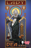 11 X 17 LADY DEATH 2026 SDCC PRINTS FRANK CHO