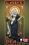 11 X 17 LADY DEATH 2026 SDCC PRINTS FRANK CHO