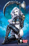 11 X 17 LADY DEATH MAJESTIC 2026 SDCC PRINT MONTE MOORE