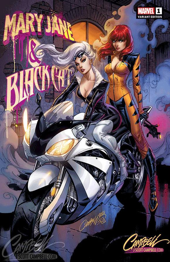 MARY JANE & BLACK CAT BEYOND #1 J SCOTT CAMPBELL