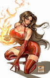 WITCHBLADE #14 CEDRIC POULET MICHAEL TURNER HOMAGE LTD 500
