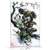 TEENAGE MUTANT NINJA TURTLES TMNT: LAST RONIN RE-EVOLUTION LTD 242 COPIES SIGNED CLAYTON CRAIN