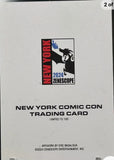 ZENESCOPE NYCC 2024 COLLECTORS EBAS TRADING CARD LTD 100