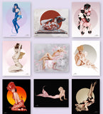 8X10 SIGNED OLIVIA DE BERARDNIS GICLEE PRINTS, 11 DIFFERENT OPTIONS