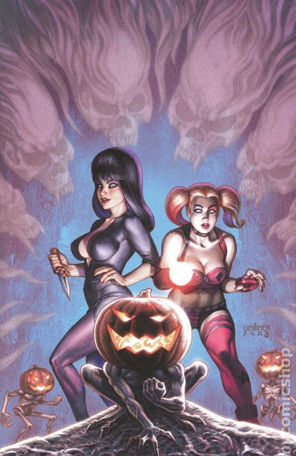 HARLEY QUINN ELVIRA VIRGIN 1:30 RATIO VARIANT JOSEPH MICHAEL LISNER