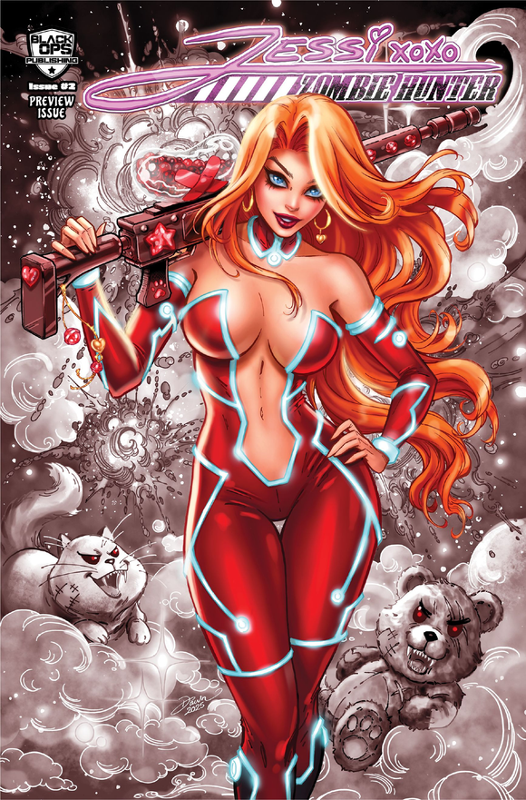 JESSI ZOMBIE HUNTER #2 PREVIEW  DAWN MCTEIGUE 