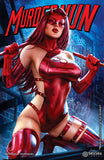 MURDER NUN #1 "RED DEVIL" SISTER SATAN CARDSTOCK COLLECTIBLES FOR APRIL SUN KHAMUNAKI