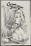 MIKE DEBALFO COMMISSION SPOTS AT NYCC PENCIL BUST ON A COMIC BLANK OR 9X12