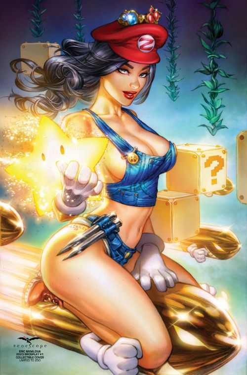 ZENESCOPE E.BAS BROSPLAY COLLECTABLE #1 LTD 250 & 100 Z RATED