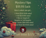 ALL NEW 2025 ANNUAL MYSTERY FLIPS & PRIZE GIVEAWAY