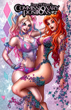 DAWN MCTEIGUE'S COMMISSIONARY POSITIONS #1 NYCC 2025 EXCLUSIVE PINK TRADE UNSIGNED/SIGNED