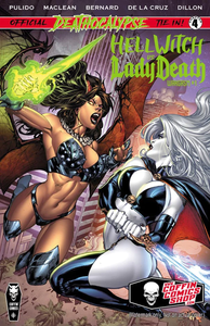 HELLWITCH VS LADY DEATH WARGASM #1 GREEN FOIL EDITION