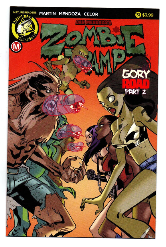 ZOMBIE TRAMP #31 CELOR NICE VARIANT NM-/VF+