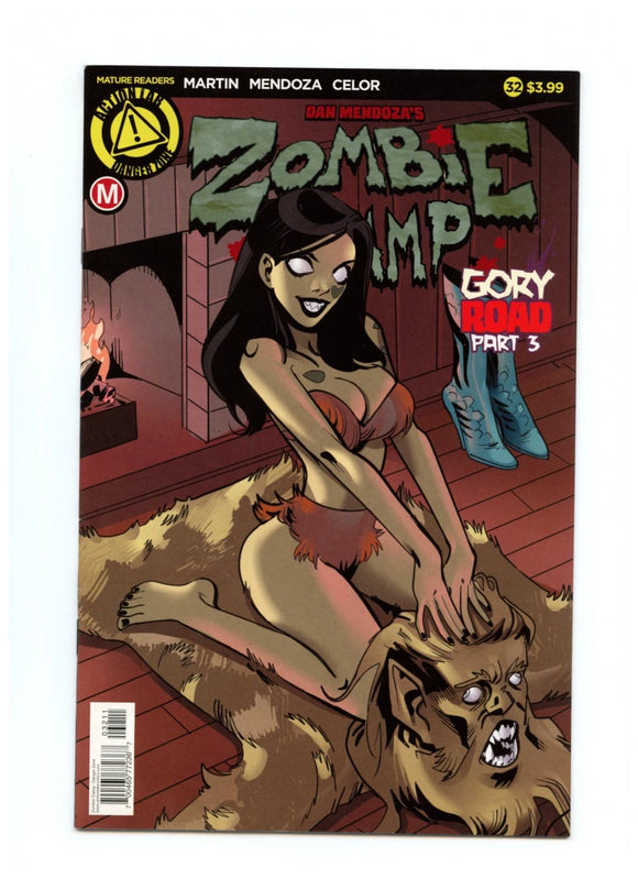 ZOMBIE TRAMP #32 CELOR NICE VARIANT NM-/VF+