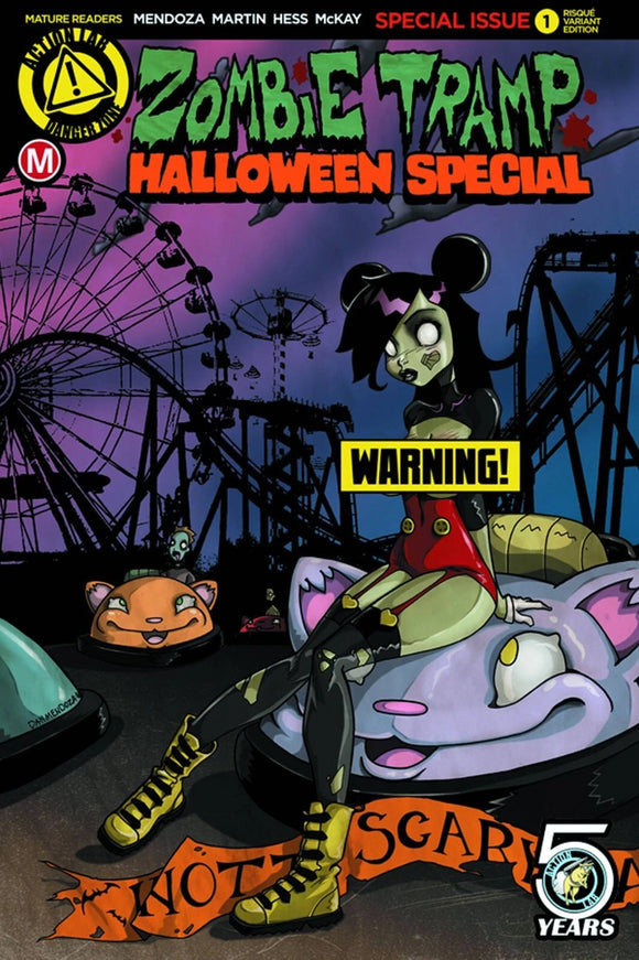 ZOMBIE TRAMP HALLOWEEN SPECIAL 2016 RISQUE DAN MENDOZA