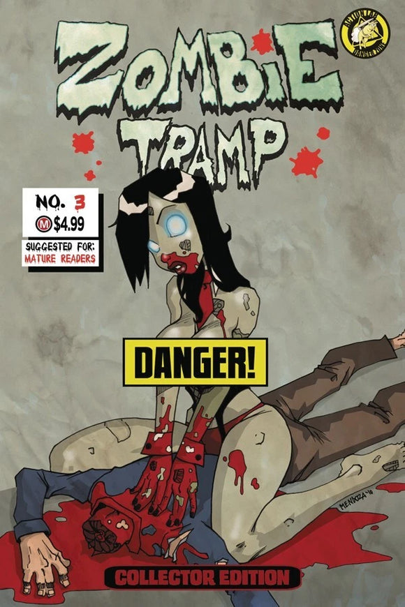ZOMBIE TRAMP ORIGINS #13 DAN MENDOZA COLLECTORS EDITION