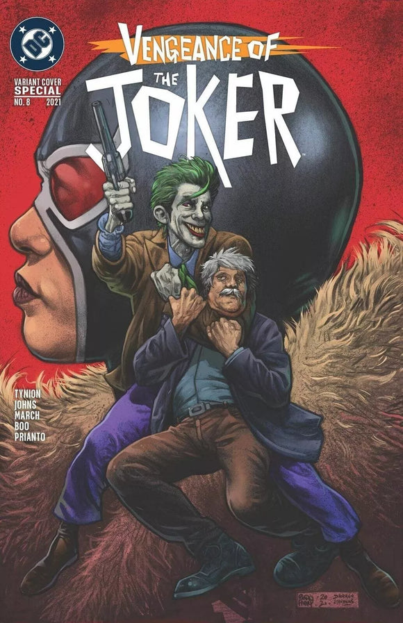 THE JOKER #8 VENGEANCE OF THE JOKER GLEN FABRY BANE HOMAGE