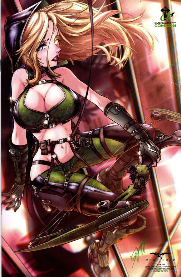 VAN HELSING DEADLY ALCHEMY 2023 ECCC ANIME COVER I LTD 199 COPIES DRAX GAL