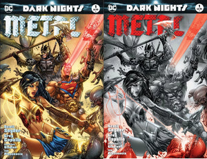 DARK NIGHTS METAL #1 RETAILER COVER SET A/B EBAS