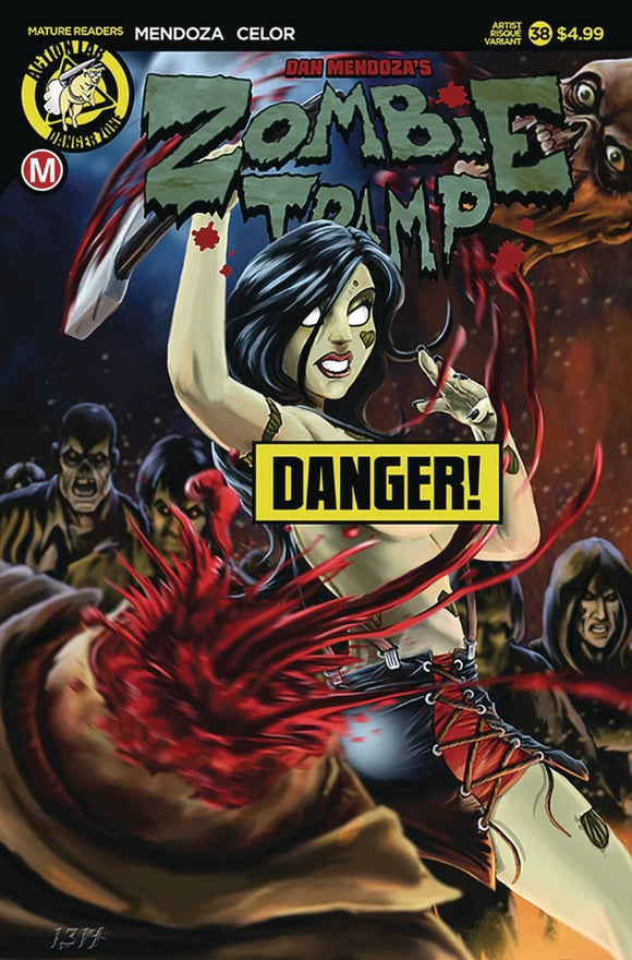 ZOMBIE TRAMP #38 RISQUE VARIANT BEN HANSEN
