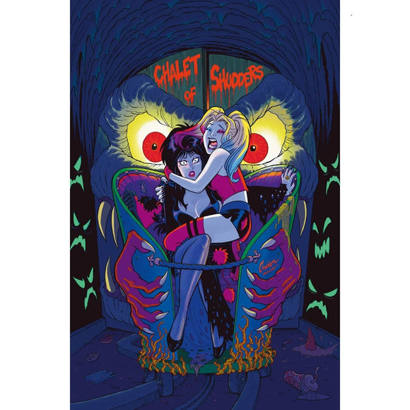 HARLEY QUINN X ELVIRA #1 AMANDA CONNOR RETAILER INCENTIVE FOIL 1:20