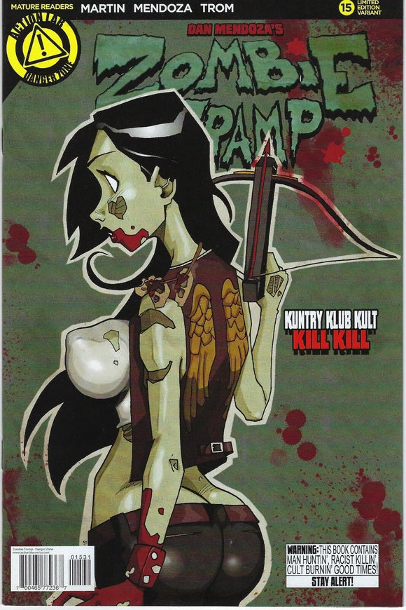 ZOMBIE TRAMP #15 VARIANT DAN MENDOZA 2014