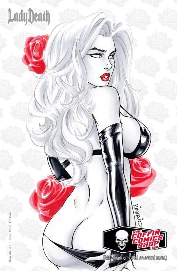 LADY DEATH MAJESTIC #1 ROSE PETAL EDITION RYAN KINCAID LTD 99