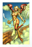 PENNY FOR YOUR SOUL DEATH #3 RICHARD ORTIZ BLUE RAINBOW EXCLUSIVES