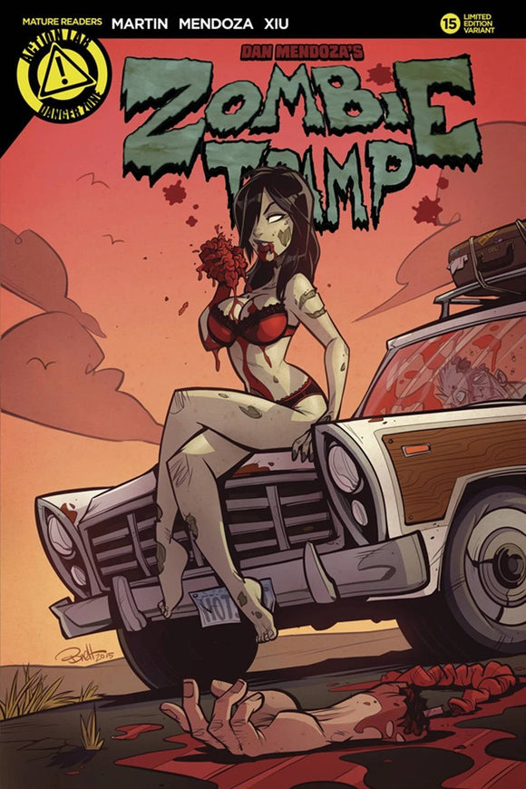 ZOMBIE TRAMP #15 DAN MENDOZA NICE VARIANT