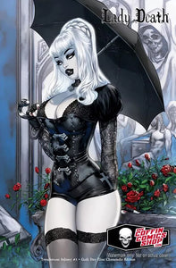 LADY DEATH TREACHEROUS INFAMY #1 GOTH DAY ELIAS CHATZOUDIS RARE LTD 15 AP