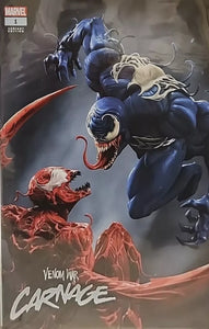 VENOM CARNAGE WAR #1 NYCC 2024 EXCLUSIVE GRASSETTI LTD 500