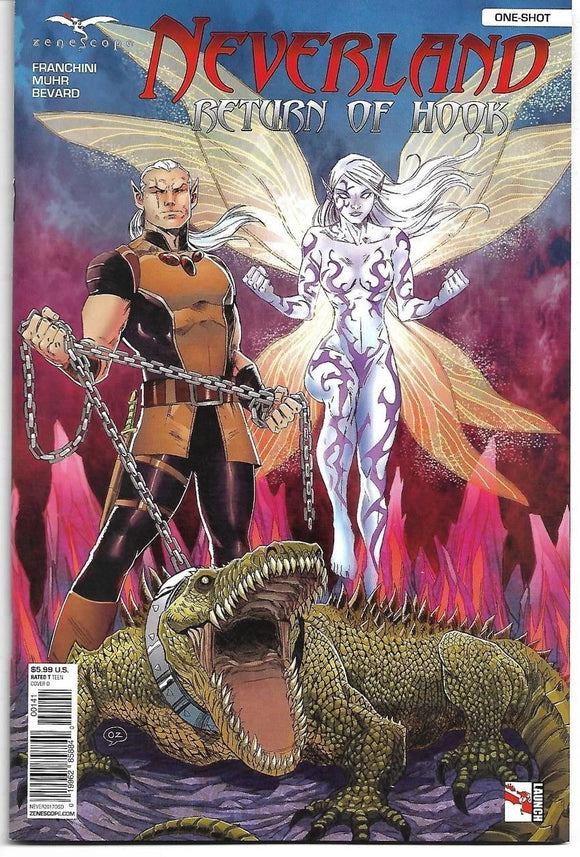GRIMM FAIRY TALES NEVERLAND RETURN OF HOOK ONE SHOT CVR D ZALDIVAR 2017