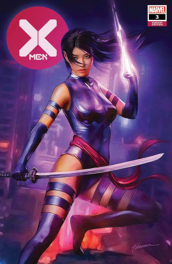X-Men #3 Shannon Maer Trade Dress Variant Psylocke