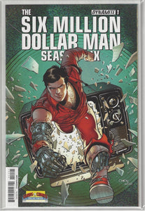 THE SIX MILLION DOLLER MAN SEASON SIX #1 CARDS AND COMICS EXCLUSIVE