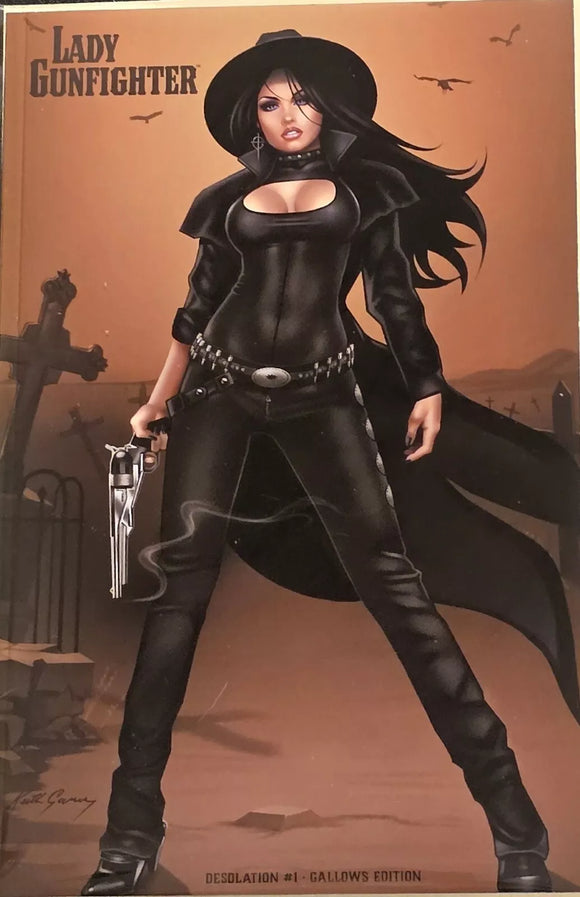 LADY GUNFIGHTER: DESOLATION #1 - GALLOWS KEITH GARVEY KICKSTARTER