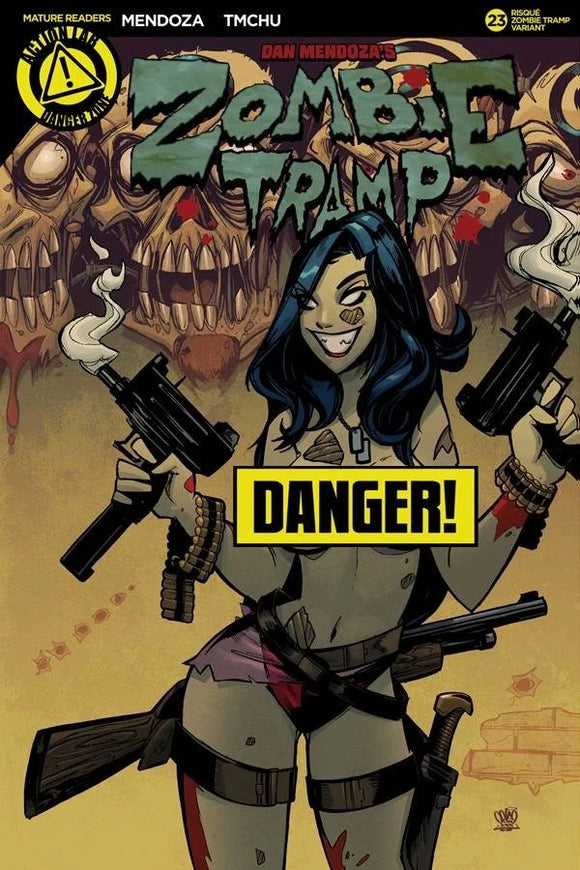 ZOMBIE TRAMP 23 MARCELO TROM RISQUE VARIANT 9.4/9.2