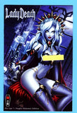 LADY DEATH PIN UPS #1 DAWN MCTEIGUE HQ SHIMMER EDITION LTD 99 COPIES