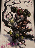 TEENAGE MUTANT NINJA TURTLES TMNT: LAST RONIN RE-EVOLUTION LTD 242 COPIES SIGNED CLAYTON CRAIN