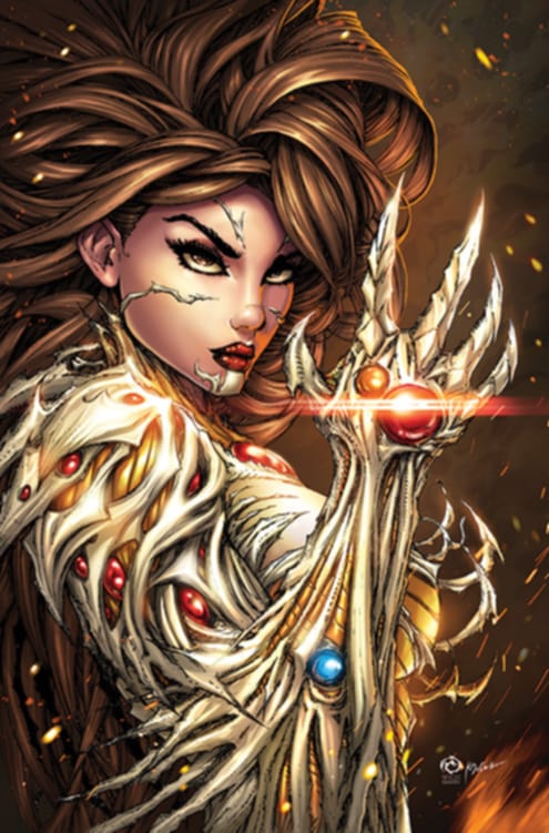 WITCHBLADE #1 VIRGIN EXCLUSIVE JESSE WICHMANN LIMITED TO 500 COPIES